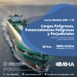 Curso Modelo OMI 1.10 - "Cargas Peligrosas, Potencialmente Peligrosas y Perjudiciales"