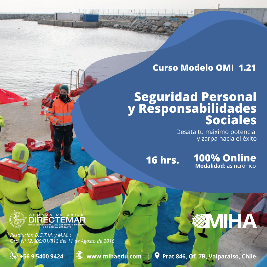 Curso Modelo OMI 1.21 - "Responsabilidad Personal y Responsabilidades Sociales"