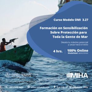 Curso Modelo OMI 3.27- "Formación en Sensibilización sobre Protección para toda la Gente de Mar"