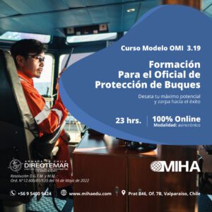 Curso Modelo OMI 3.19 - "Oficial de Protección del Buque"