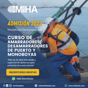 Curso de Amarradores/Desamarradores de Puerto y Monoboyas (semipresencial)